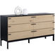 Rosso Black / Brown / Matte Black Dresser